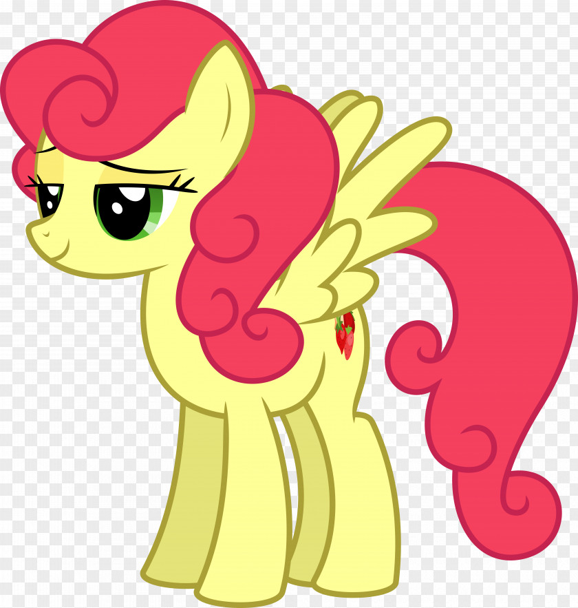 Strawberry Pony Applejack Fruit Salad PNG