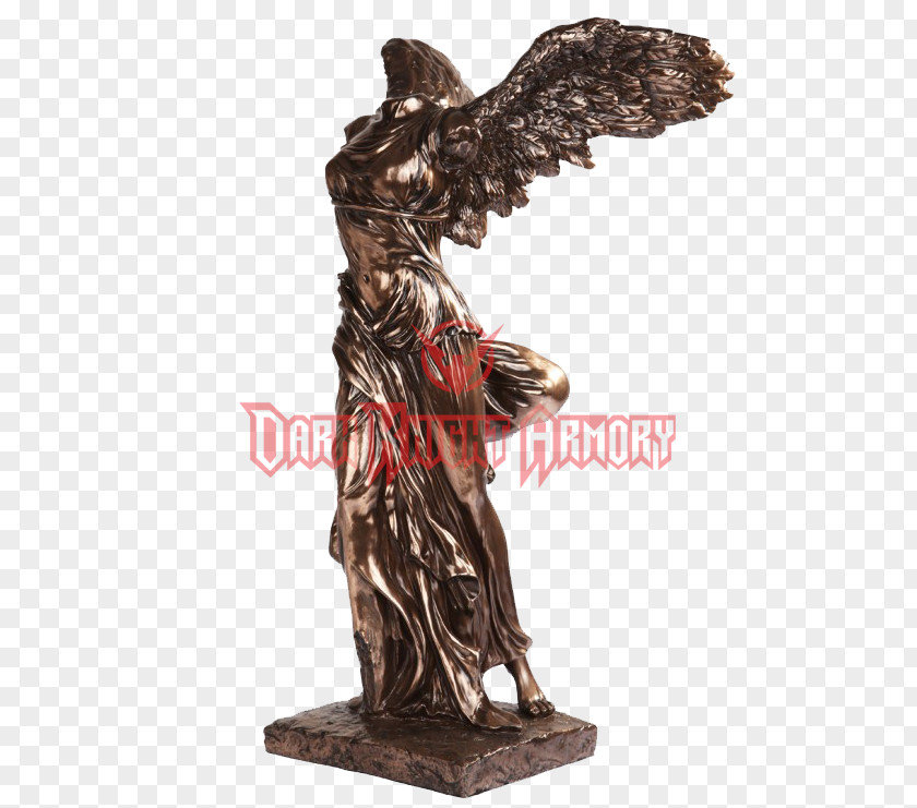 Nike Winged Victory Of Samothrace Athena Parthenos Artemis Bronze Sculpture Classical PNG