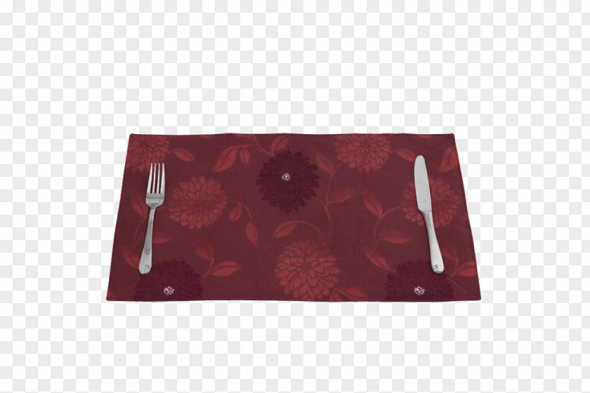 Tablecloth Place Mats Rectangle Maroon Brown PNG