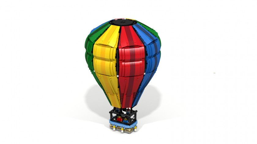 Air Balloon Hot Flight Lego Ideas PNG