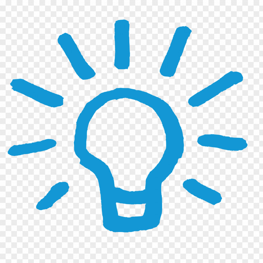 Finger Hand Light Bulb Cartoon PNG