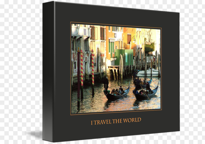 Glass Picture Frames Venice Display Advertising PNG