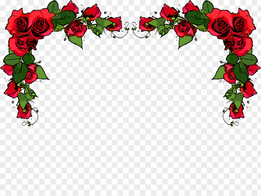 Heart Cut Flowers Floral Flower Background PNG