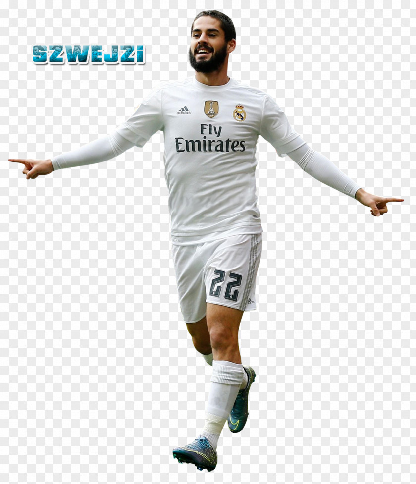 Isco Real Madrid C.F. Football Player Jersey Sport PNG