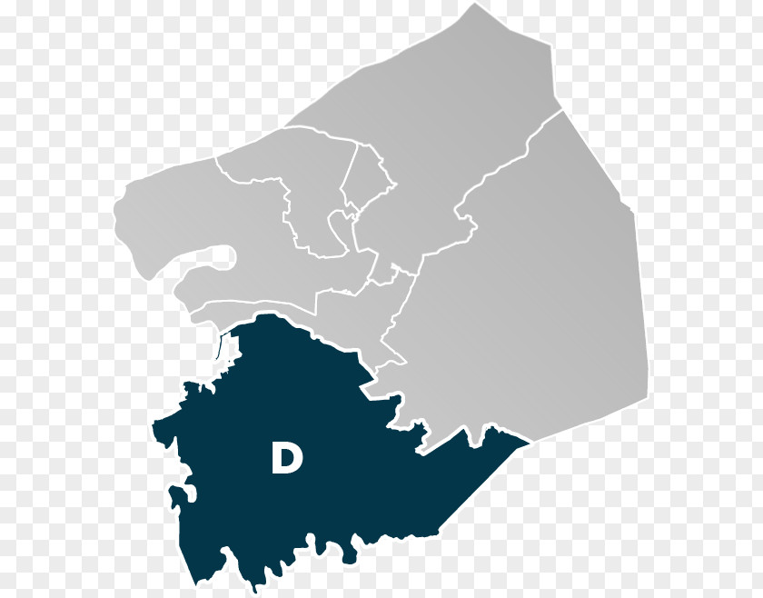 Map Blacksburg Christiansburg Electoral District PNG