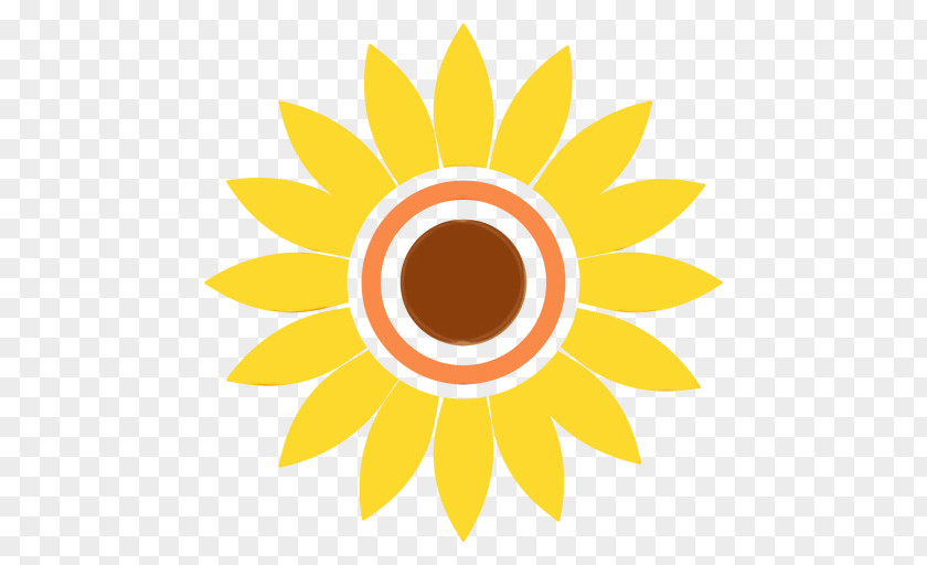 Symbol Plant Sunflower PNG