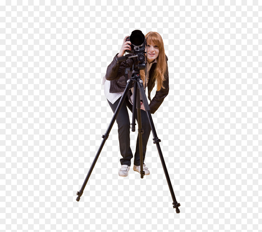 Take The Camera Woman Lens PNG