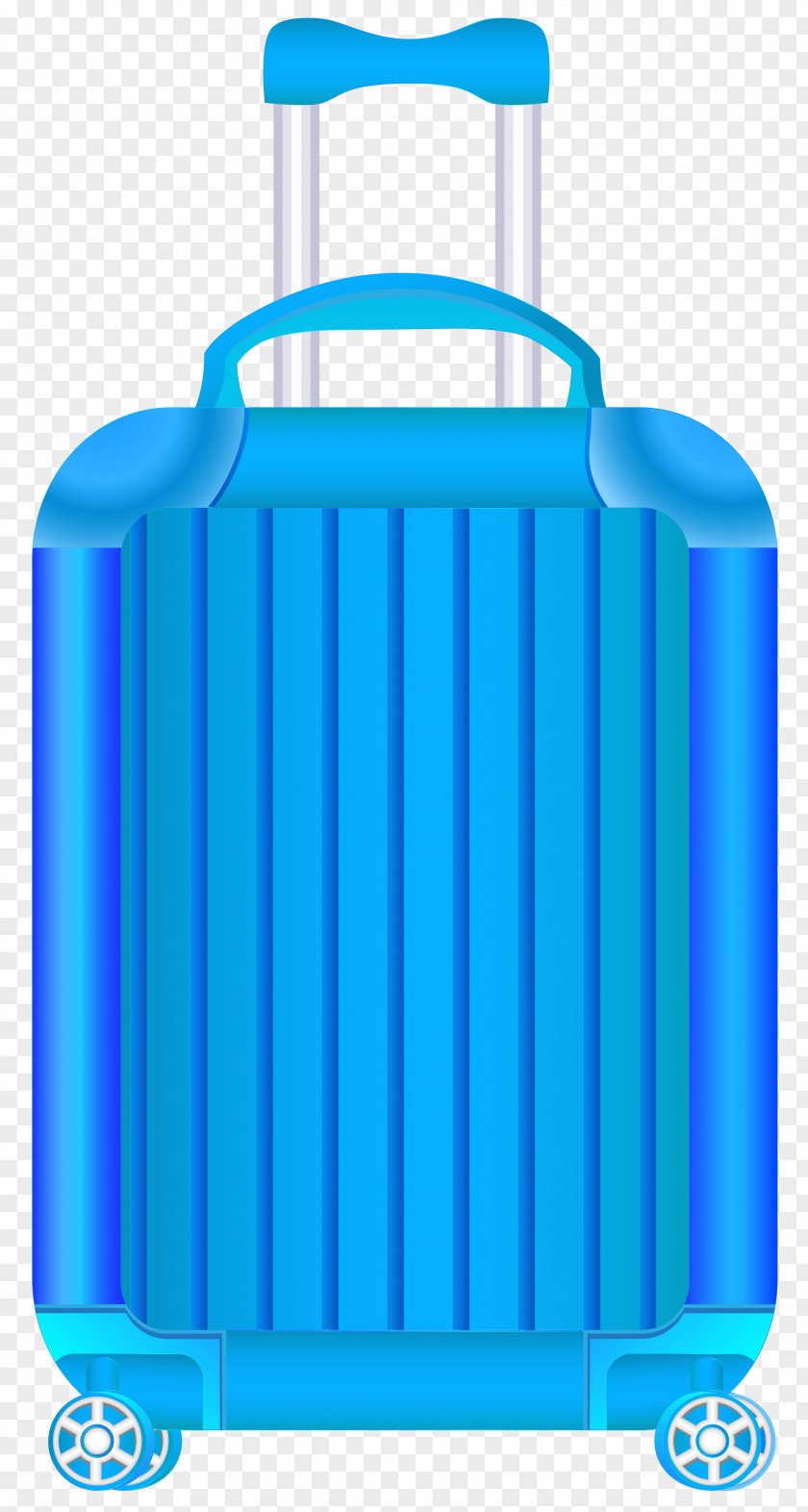 Blue Trolley Suitcase Clipart Image Travel Clip Art PNG