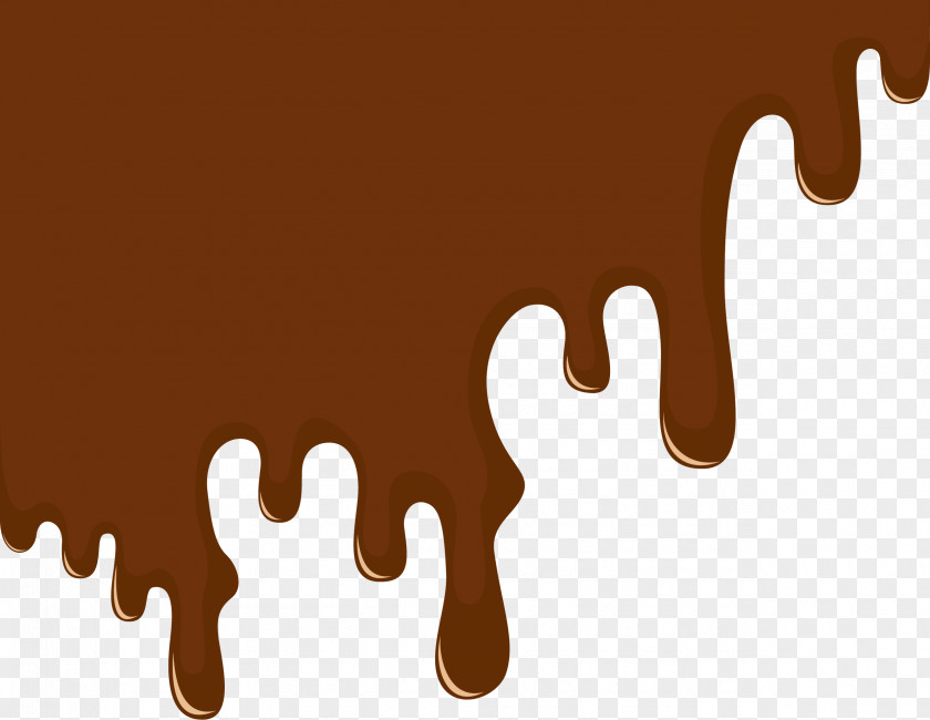 Brown Fresh Chocolate Juice Decoration Pattern Hot Sticker Clip Art PNG