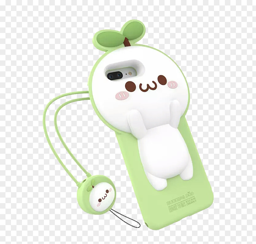 Cartoon Cute Grass Phone Case IPhone 6S Dango Smartphone Onigiri Sticker PNG