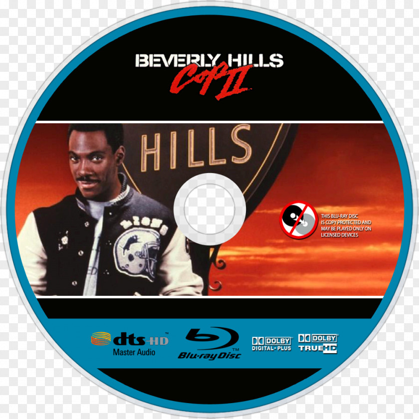 Beverly Hills Cop Axel Foley Compact Disc Blu-ray PNG