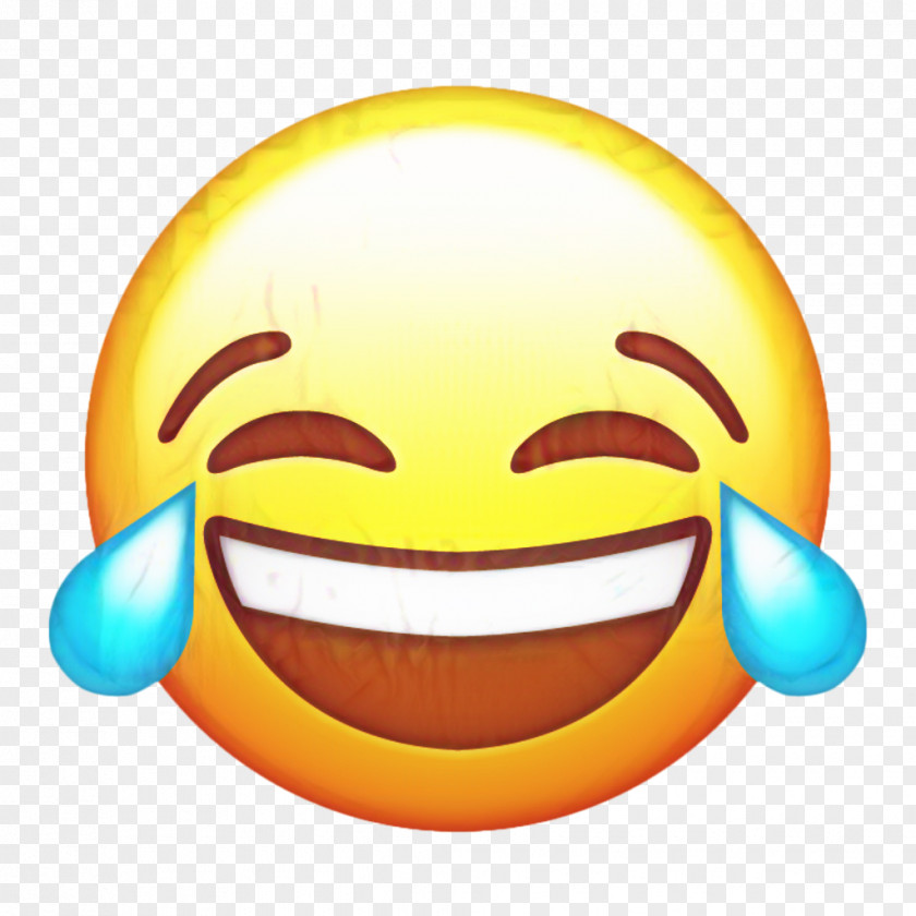 Comedy Eye Happy Face Emoji PNG