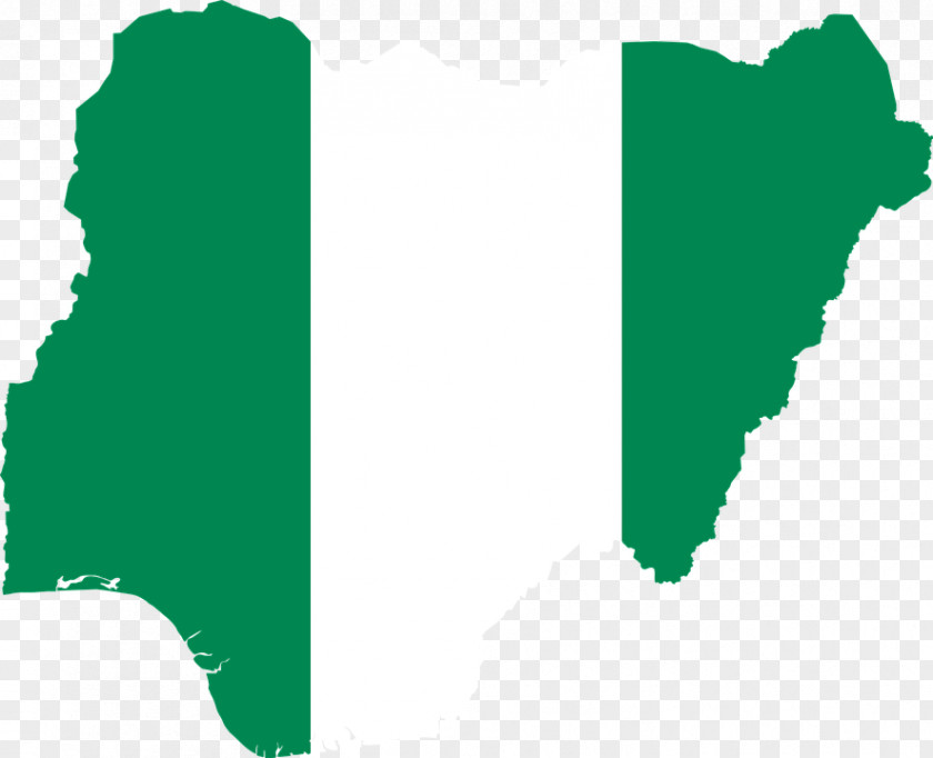 Map Flag Of Nigeria National Blank PNG