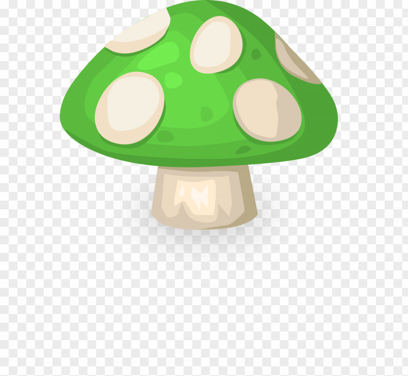 Mushroom Green Clip Art PNG