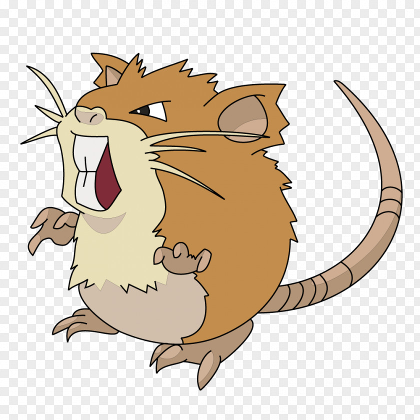 Raticate Whiskers Rat Cat Mouse Canidae PNG