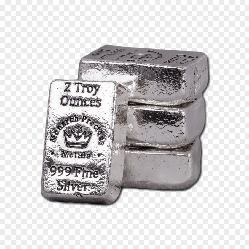 Silver Ingot Precious Metal Troy Weight Gold PNG