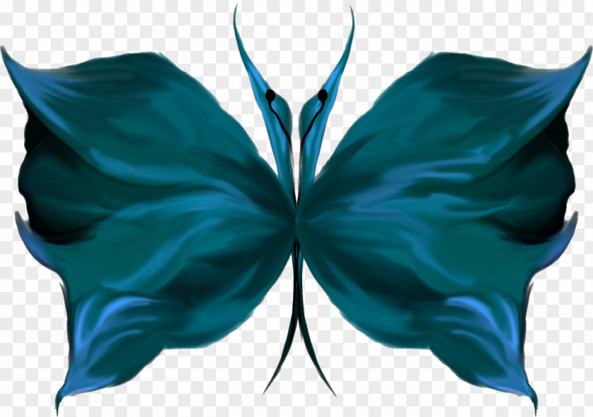 Creative Blue Butterfly Download PNG