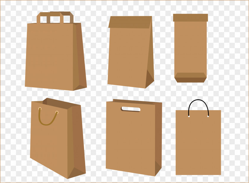 Kraft Paper Bag PNG