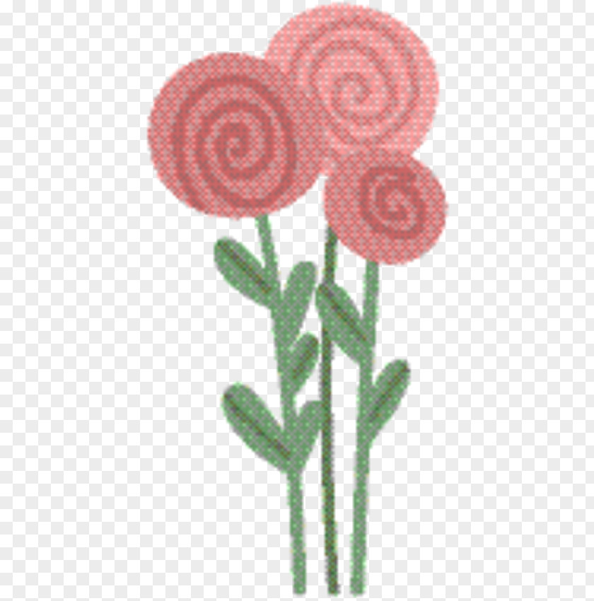 Pedicel Plant Pink Flower Cartoon PNG