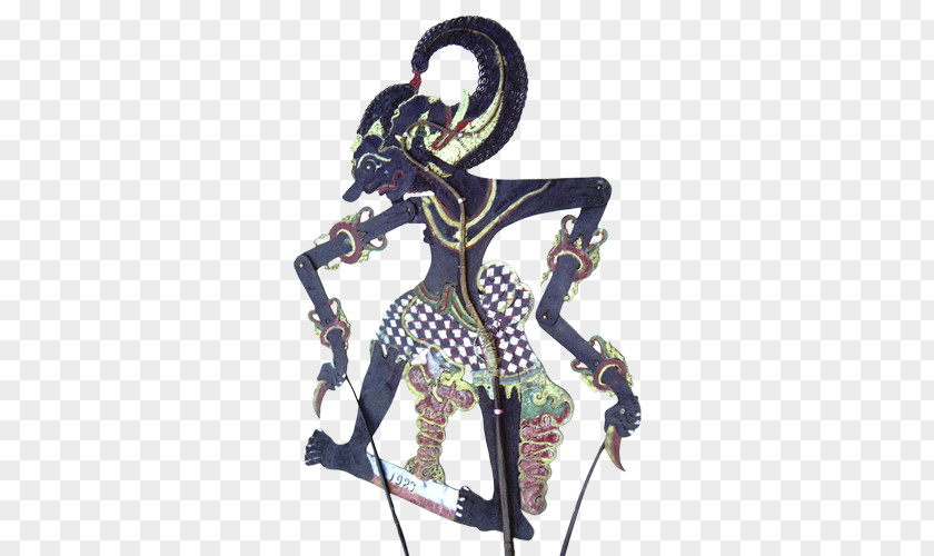 Wayang Kulit Shadow Play Java Puppet Bhima PNG