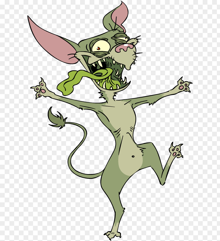 Cat Gremlin Sludge Legendary Creature PNG