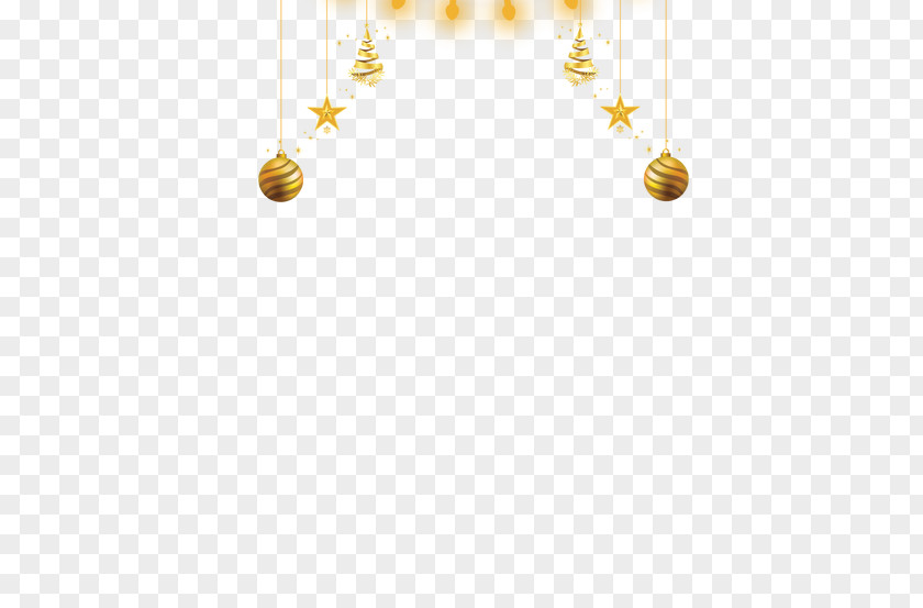 Christmas Golden Ball Decoration Material Yellow Body Piercing Jewellery Human PNG