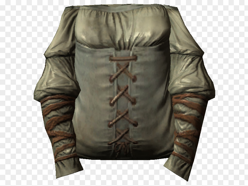 Leather Jacket Clothing The Elder Scrolls V: Skyrim Tunic Wiki PNG