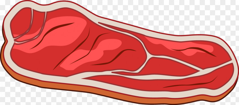 Vector Meat Ham Hood Runner PNG