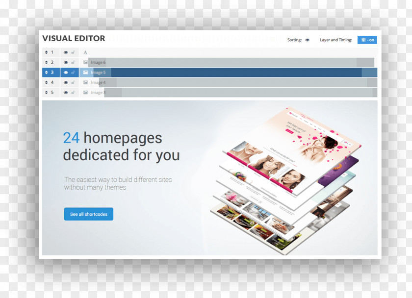 WordPress Web Page Responsive Design HTML PNG