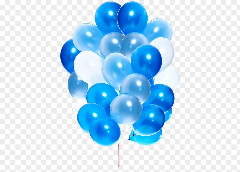 Balloon Hot Air Birthday Blue Clip Art PNG