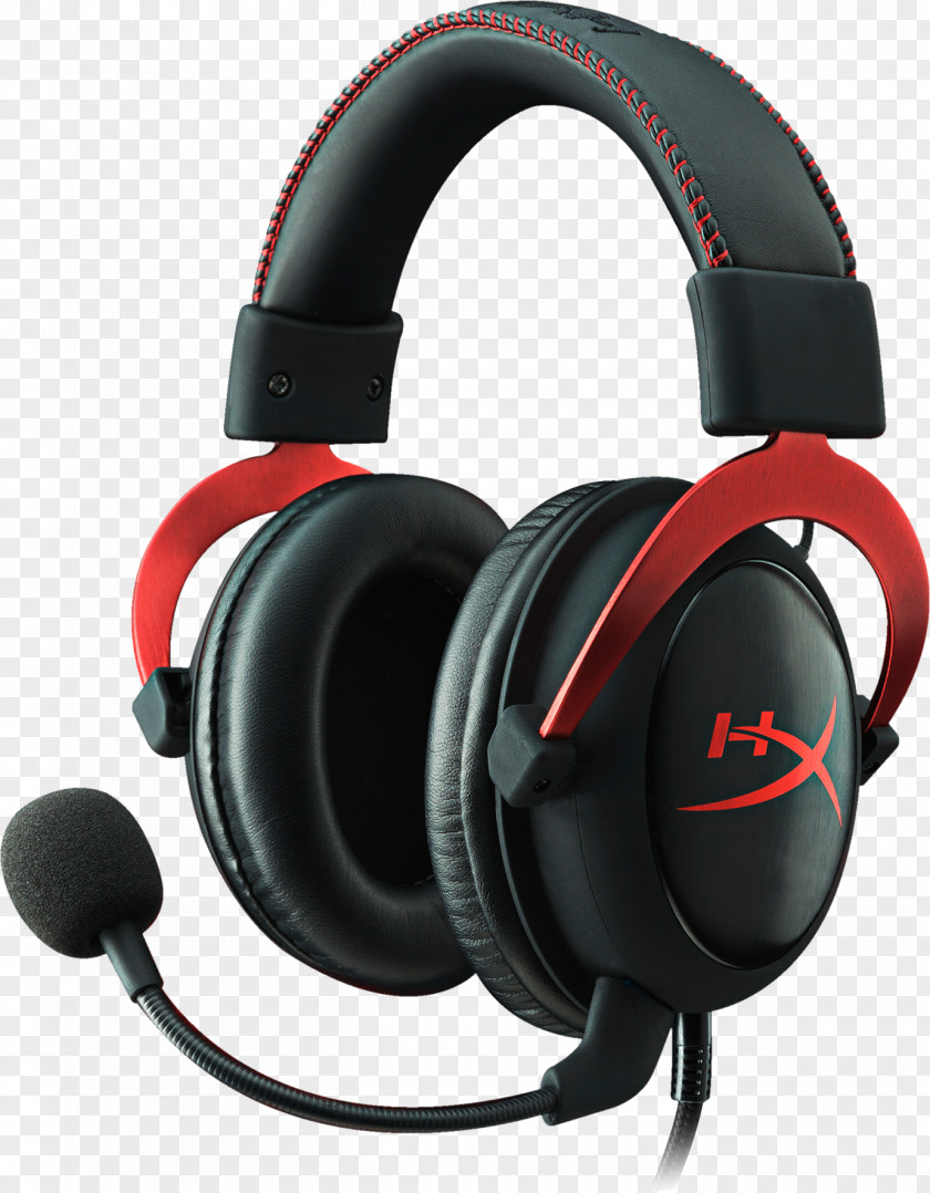 Game Headset Kingston HyperX Cloud II Headphones Xbox One PNG