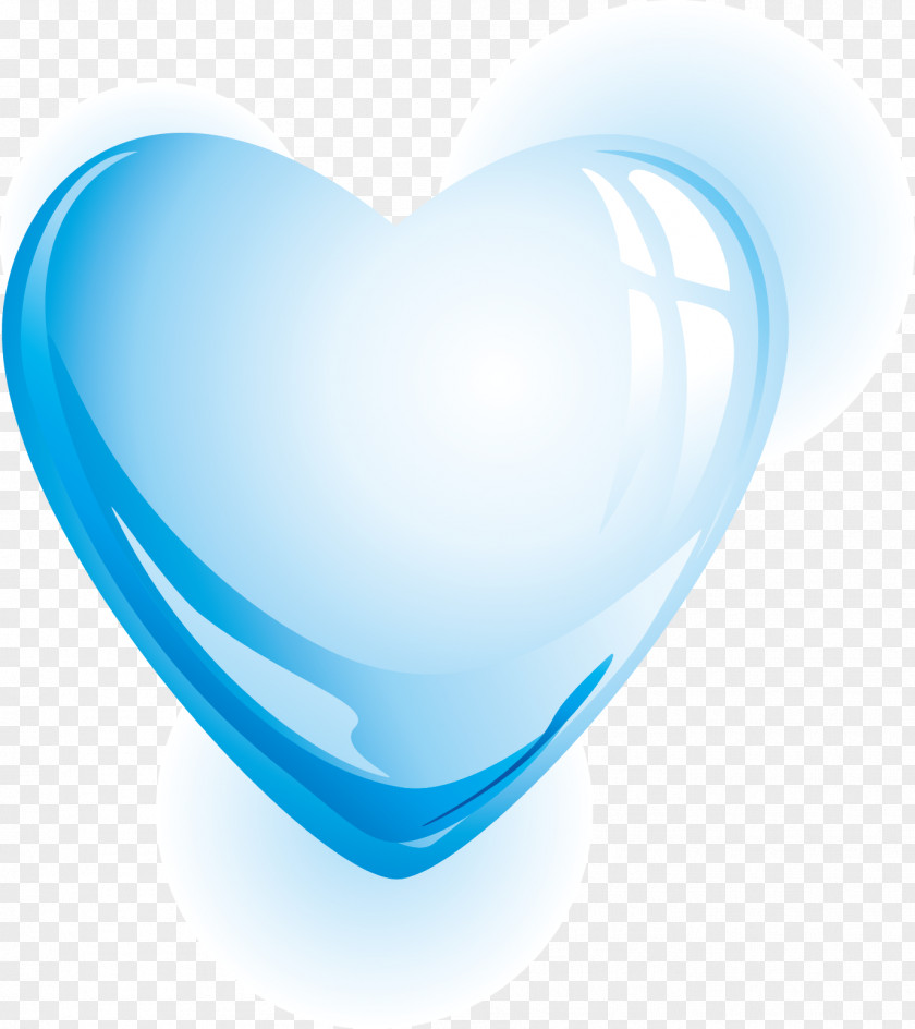 Heart-shaped Water Euclidean Vector Heart Drop PNG