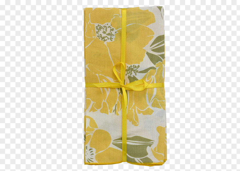 Napkin Cloth Napkins Towel Yellow Tablecloth PNG
