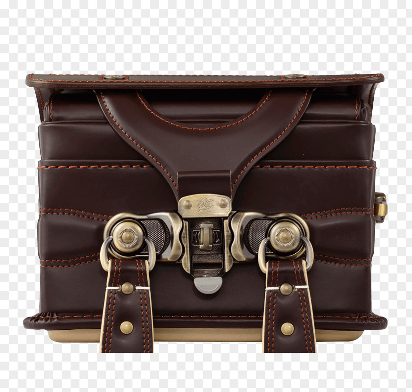 Old Lock Leather Shell Cordovan Randoseru Handbag Black PNG
