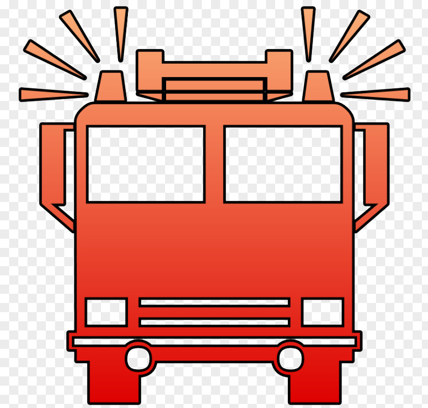 Simple Elements Ambulance Car Fire Engine Department Clip Art PNG