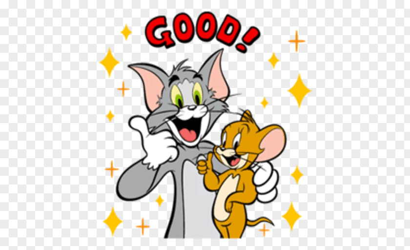 Tom And Jerry Mouse Cat Sticker PNG