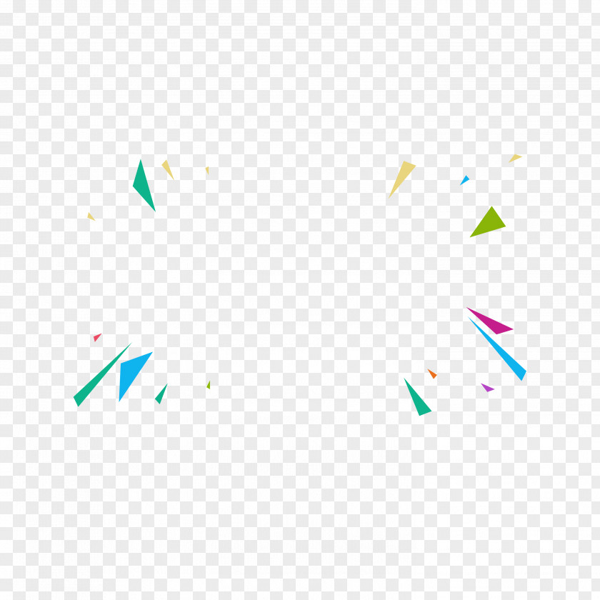 Triangle Decoration Material Geometric Shape PNG