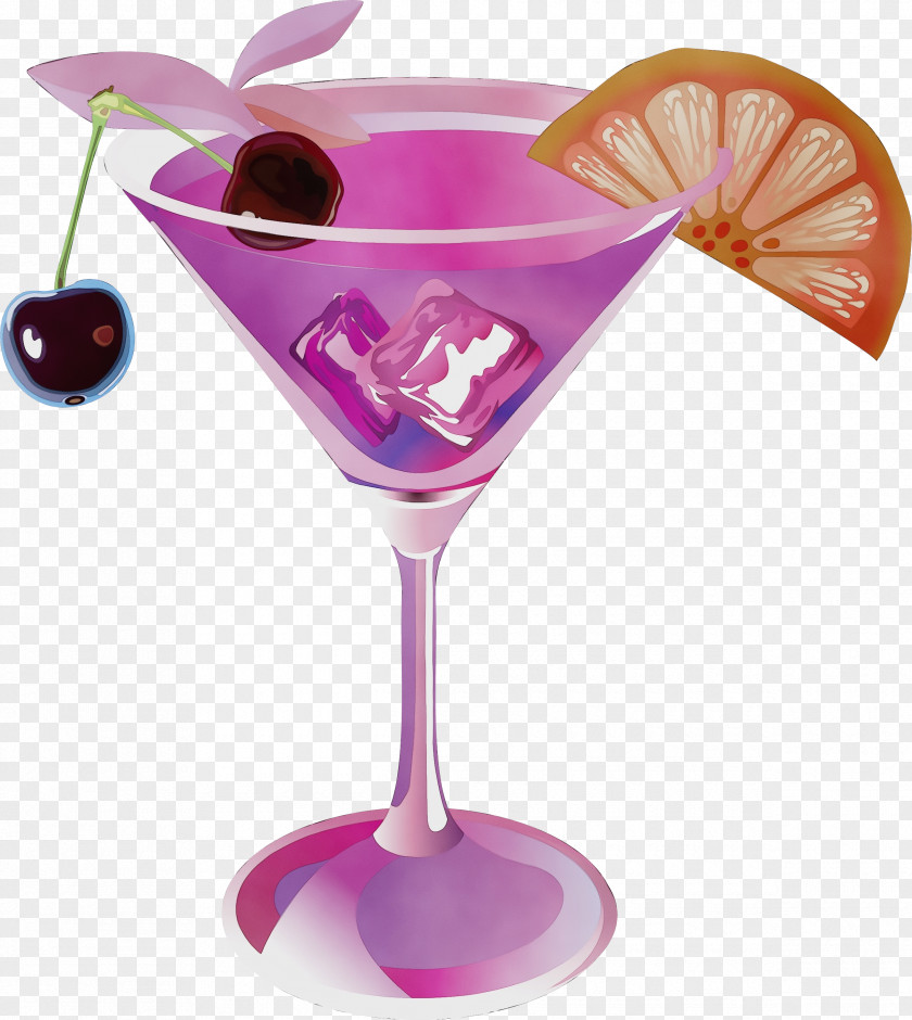 Martini Glass Drink Cocktail Garnish Alcoholic Beverage Stemware PNG