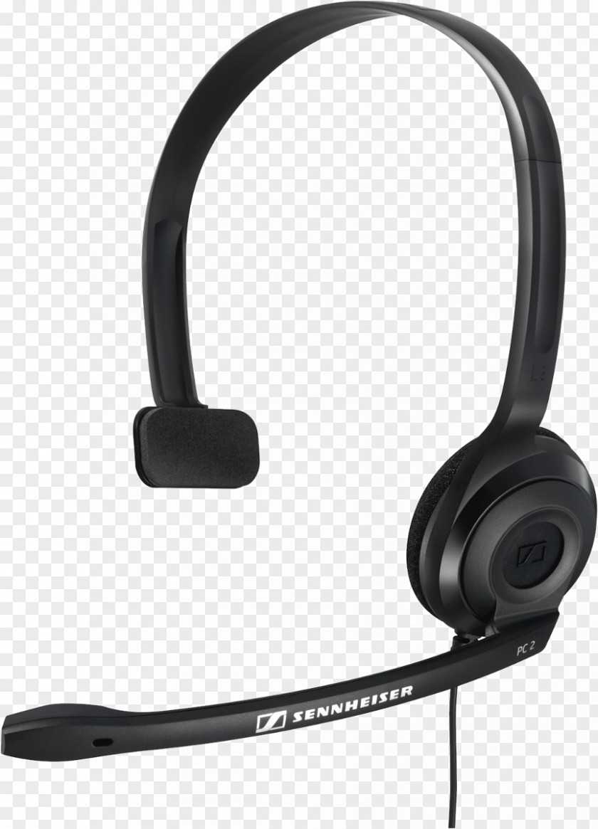 Microphone Headset Headphones Sennheiser PC 2 CHAT PNG