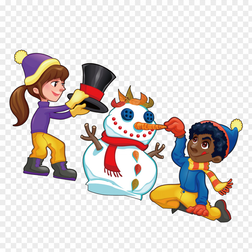 Vector Snowman Winter Snow Royalty-free Clip Art PNG