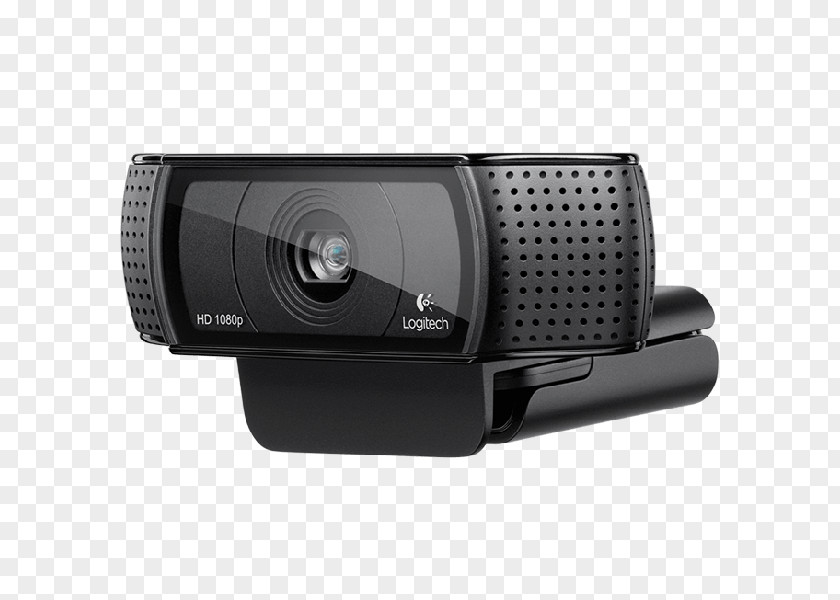 Webcam Logitech C920 Pro 1080p High-definition Video Videotelephony PNG