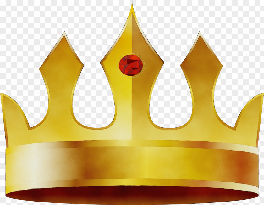 Yellow Crown PNG