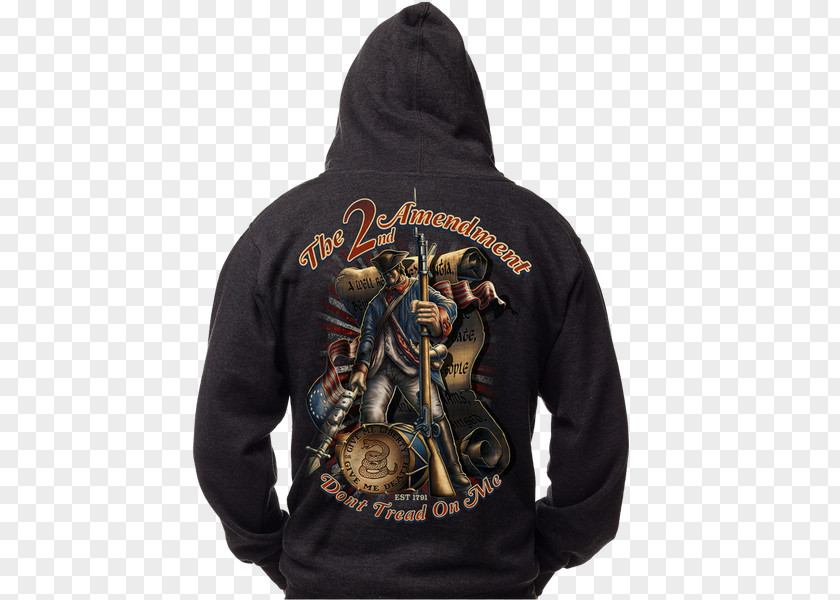 2nd Amendment Hoodie T-shirt Second To The United States Constitution Bluza PNG