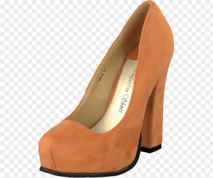 Boot High-heeled Shoe Stiletto Heel Orange PNG