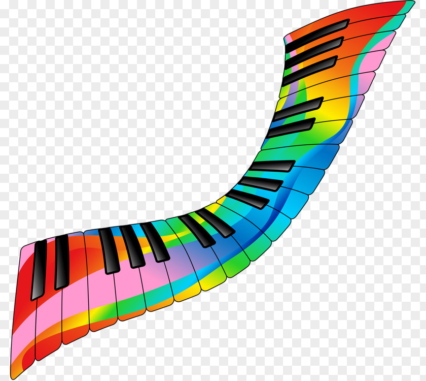 Color Key Piano Musical Note PNG