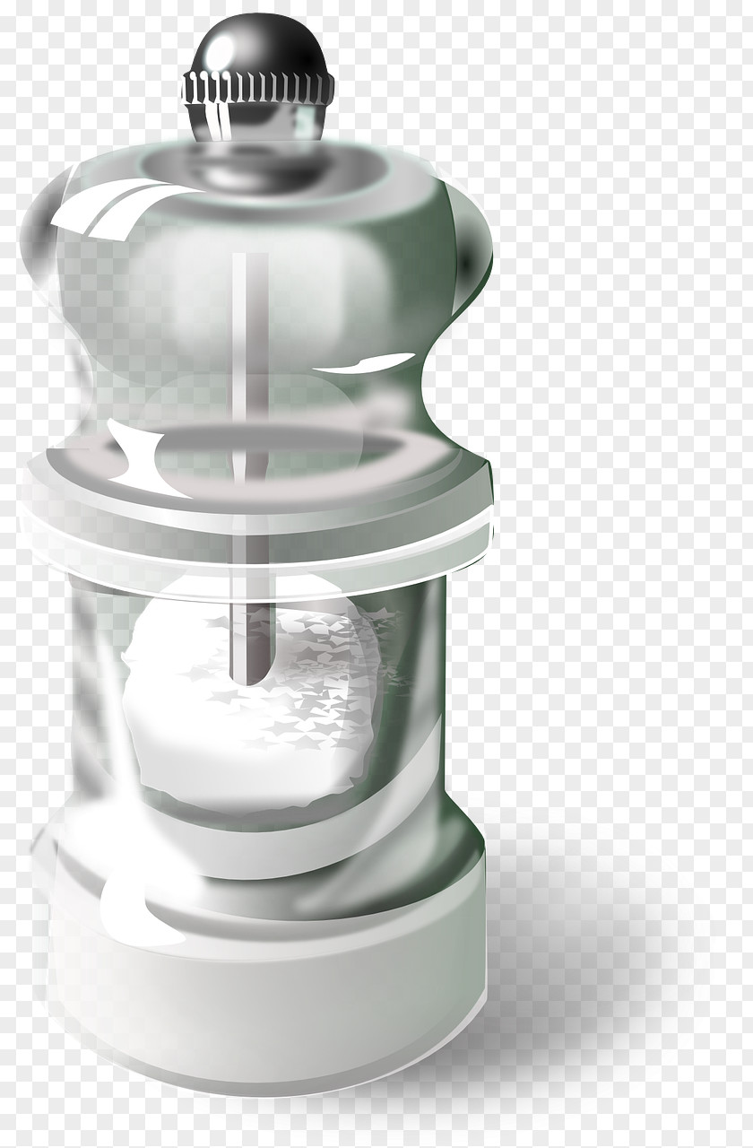 Glass Bottles Salt And Pepper Shakers Cellar Clip Art PNG