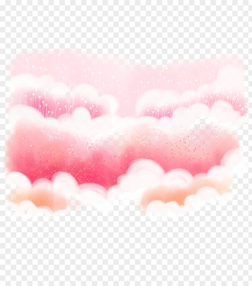 Pink Clouds Cloud Euclidean Vector PNG