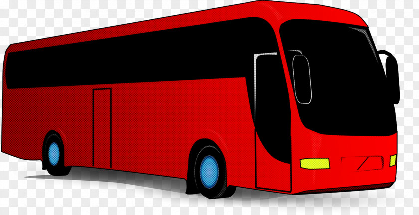 Transport Vehicle Bus Red Double-decker PNG