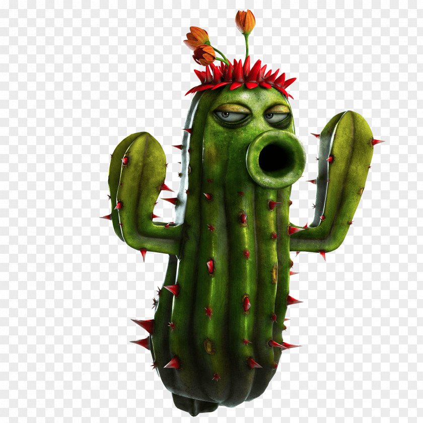 Cactus Cartoon Plants Vs. Zombies: Garden Warfare 2 Zombies 2: It's About Time Video Game PNG
