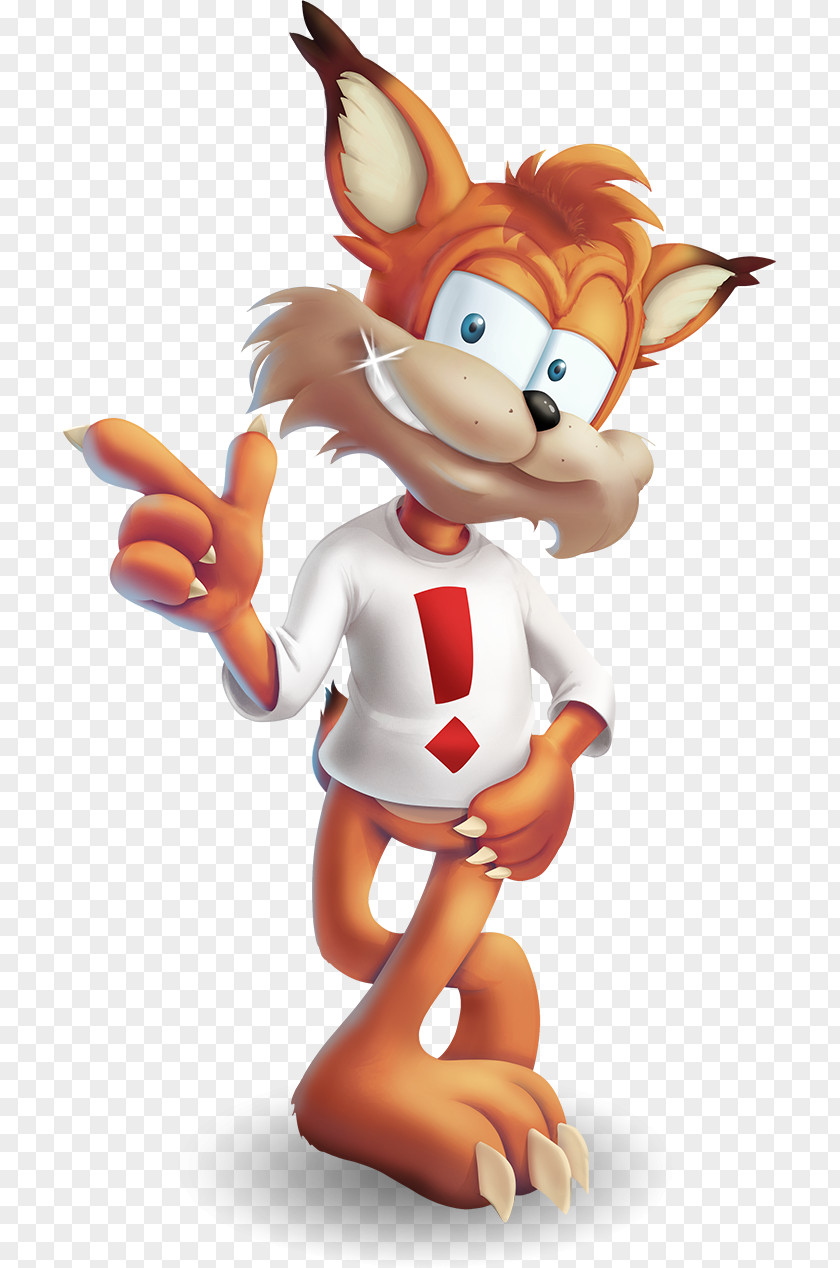 Cartoon 3d Bubsy: The Woolies Strike Back PlayStation 4 Bubsy 2 In Fractured Furry Tales Sonic Hedgehog PNG
